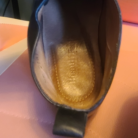 BeautiFeel Black Leather Buttoned Ankle Booties, GUC - Picture 7 of 11